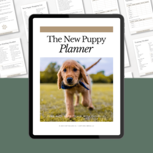 New Puppy Planner